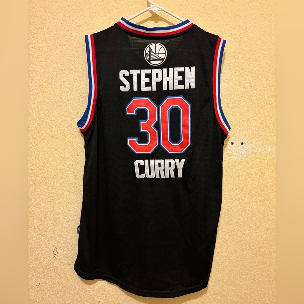 Adidas 2015 NBA ASG Stephen Curry Basketball Jersey Warriors Size XL